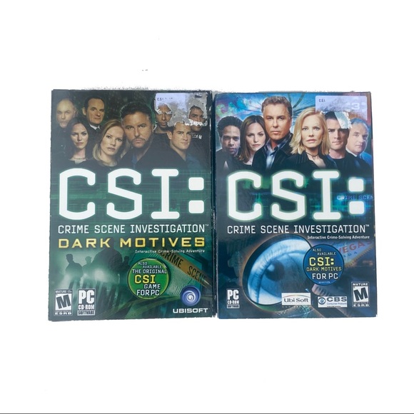 โผ๏ธLAST CHANCE ๐2/$20 Set of 2 PC Games CSI Forensic Crime Mystery Games - Picture 9 of 9